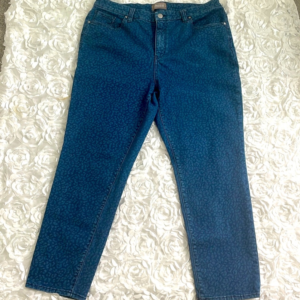 Chico’s Ankle Jean Pants size 2.5